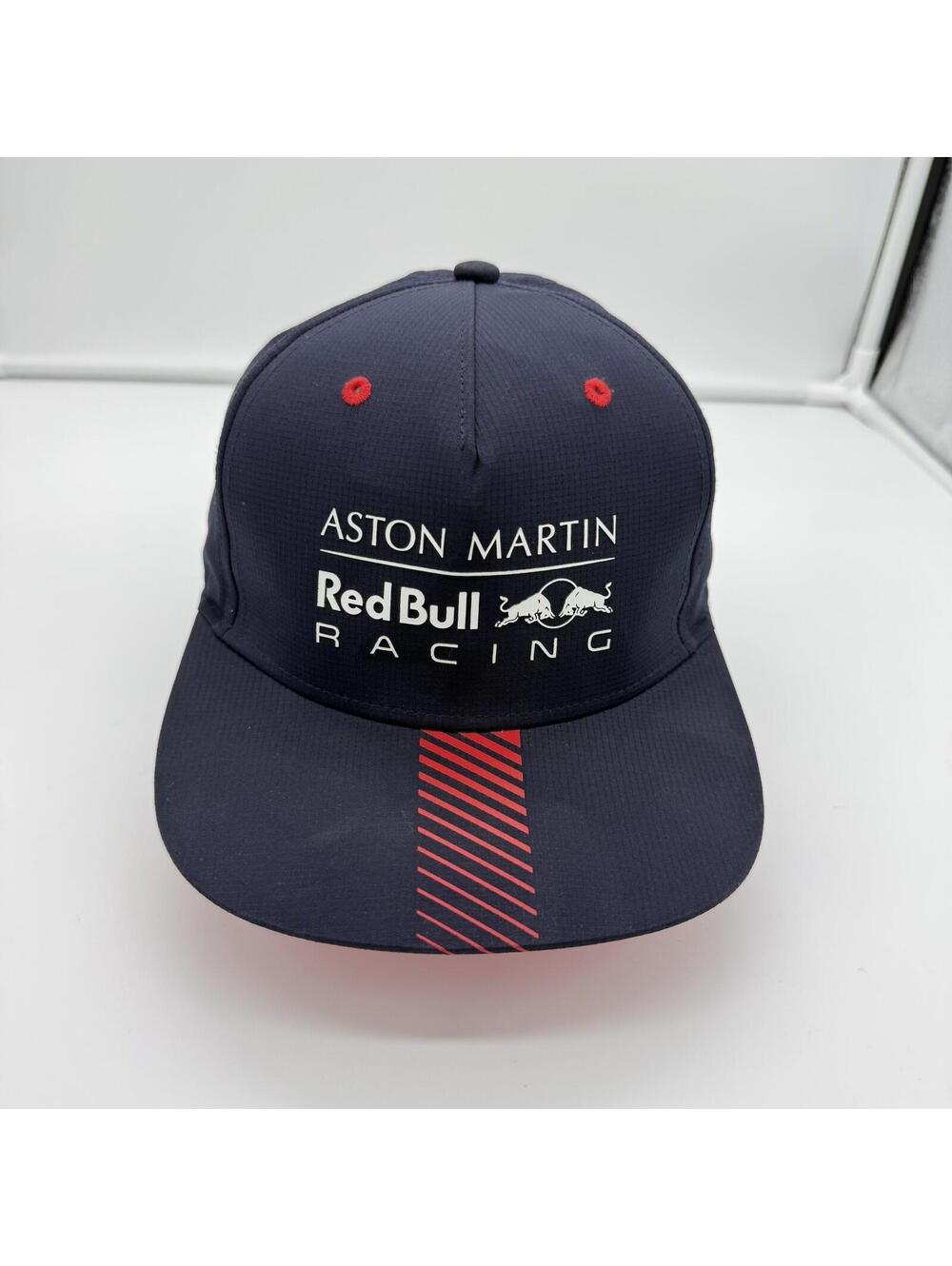 Red Bull Racing Hat Cap Men Blue Snapback Aston Martin Formula One F1 Adjustable
